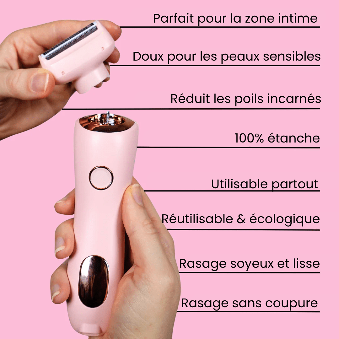 Lady Shaver • Épilateur Électrique - Aura Cosmétique Luxe